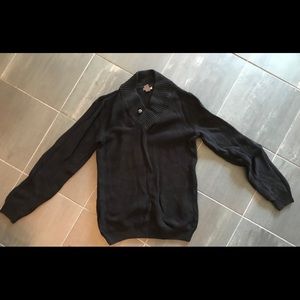 H&M  shawl collar sweater